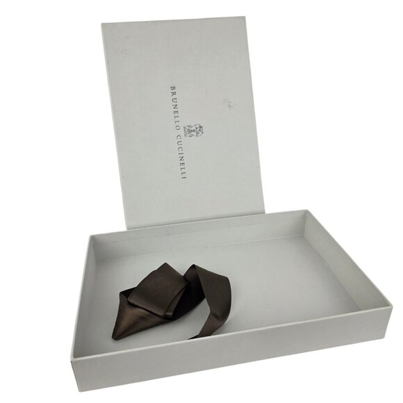 Brunello Cucinelli Empty Gift Box Ribbon 11.25” x 7.5" x 1.75” - Picture 1 of 4
